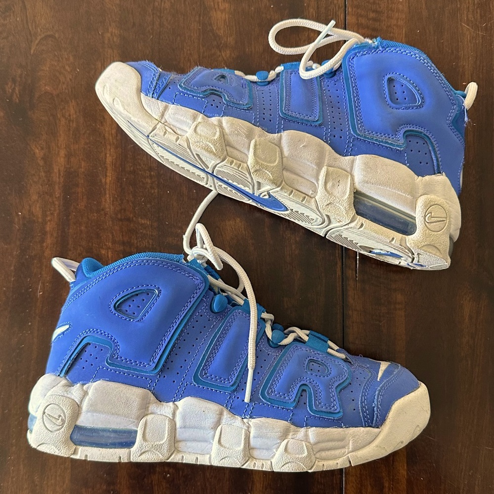 Nike Air More Uptempo Hightop Blue 6Y